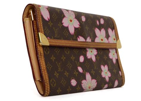 louis vuitton monogram cherry blossom wallet price|louis vuitton portefeuille wallet.